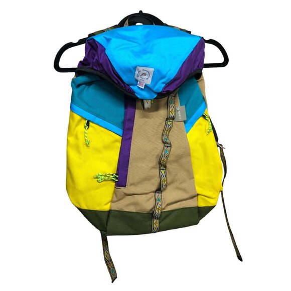 J Crew Epperson Mountaineering Large Climb Pack Backpack Turquoise Sandstone